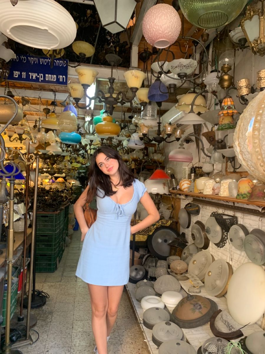 Sweet Light Blue Short-sleeved Slim Fit 16th Birthday Miniskirt Homecoming Dress cc4593