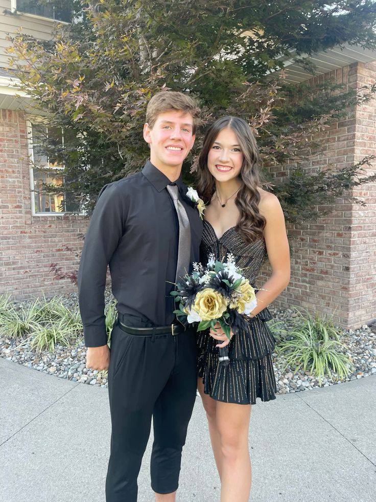 Gorgeous Shining Black Gold Sequined Multi-layered Ruffled A-line Birthday Party Homecoming Dress cc4616