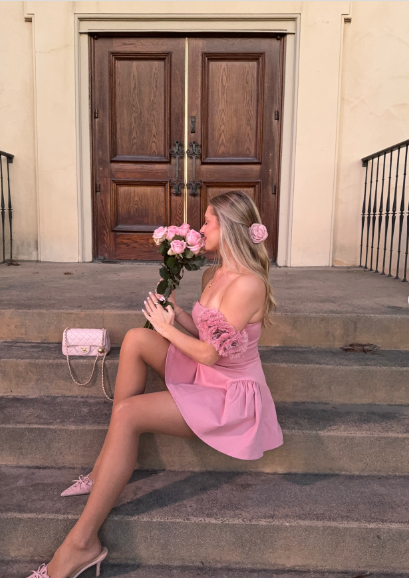 Sweet Pink Tube Top Waist Mini 16th Birthday Homecoming Dress cc4664