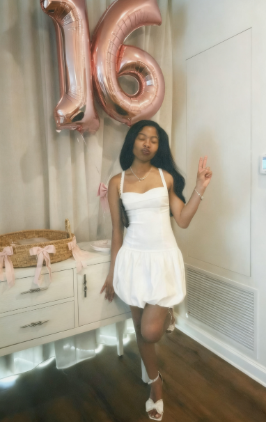 Sweet White Suspender Slim Bud 16th Birthday Homecoming Dress cc4678