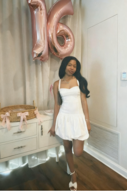 Sweet White Suspender Slim Bud 16th Birthday Homecoming Dress cc4678