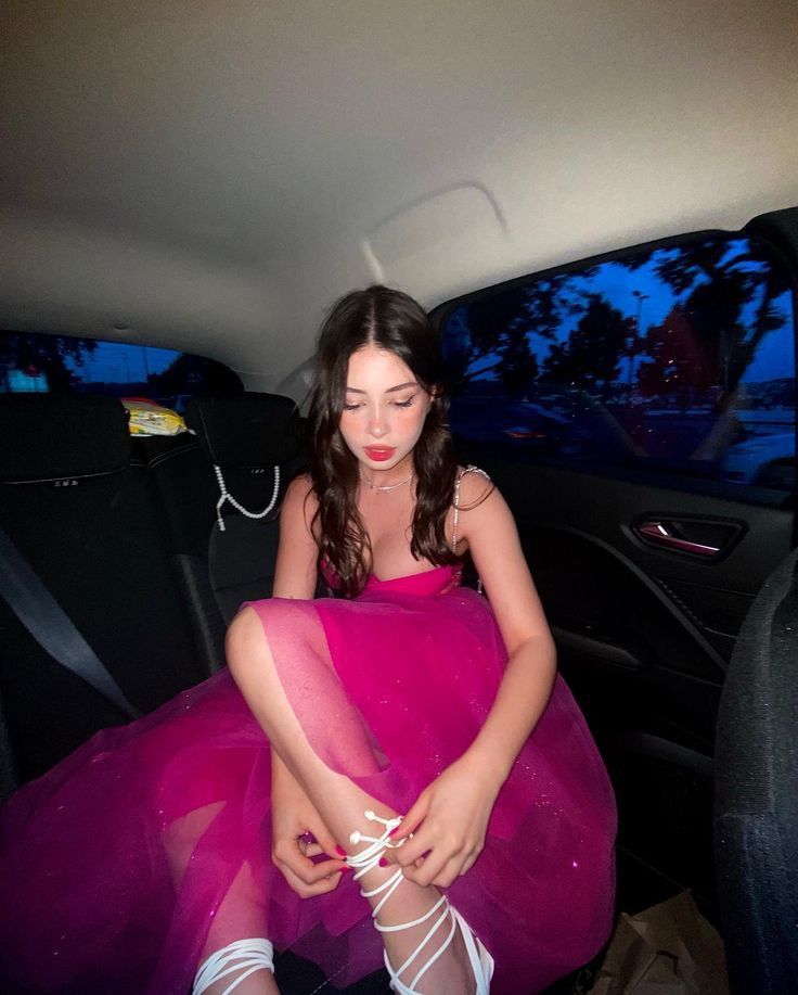 Sweet Rose Pink A-line Suspender Tulle Long Prom Dress Evening Dress 20th Birthday Dress cc4708