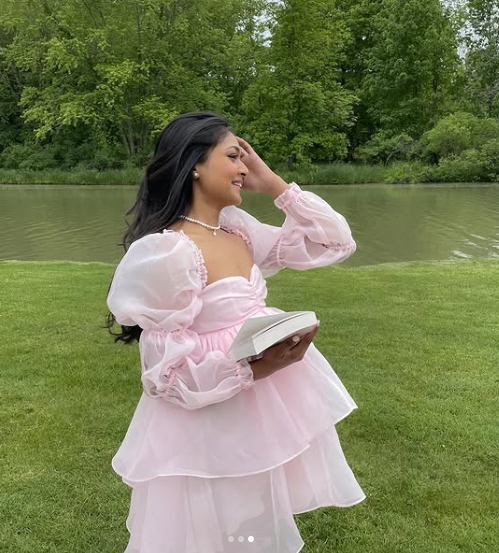 Retro Style Pink A-line Puffy Homecoming Dress,Pink Birthday Party Dress  cc1341