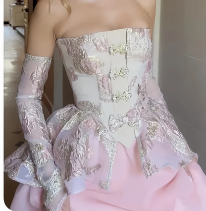 Gorgeous Strapless Birthday Dress Short Homecoming Dress cc2088