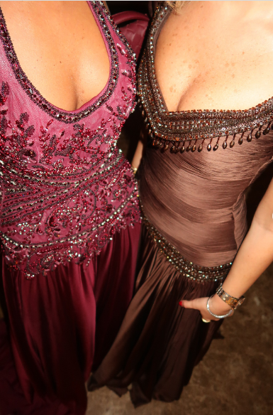 Vintage Burgundy A-line Halter Neck Beaded Chiffon Long Prom Dress Evening Dress cc4945