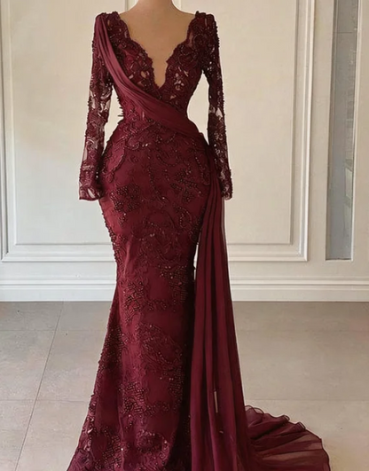 Black Long Prom Dress evening Formal Dress   C1720