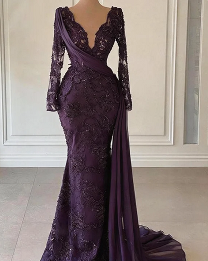 Black Long Prom Dress evening Formal Dress   C1720