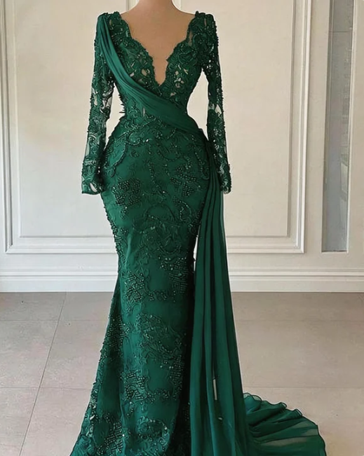 Black Long Prom Dress evening Formal Dress   C1720