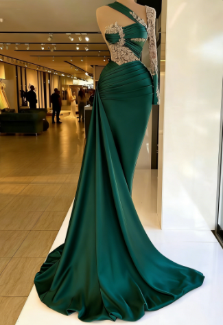 arabic evening gowns dresses Lace prom dresses, evening dresses, custom make prom dress, arabic pro – CherryPromDress