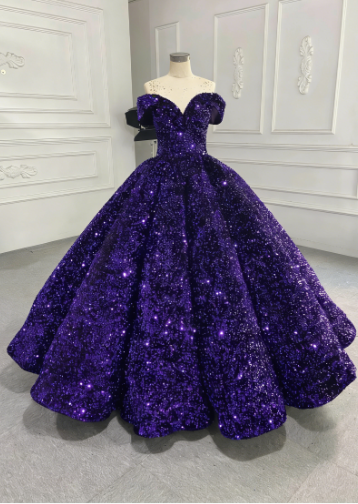 Burgundy Quinceanera Dress Off The Shoulder Sequins Ball Gown Sweet 16 CherryPromDress Burgundy Quinceanera Dress Off The Shoulder Sequins Ball Gown Sweet 16 CherryPromDress