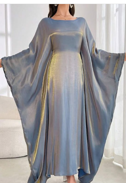 Chic Satin Long Party Prom Dress cc2466