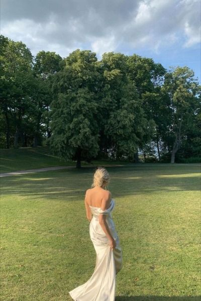 Sexy Sweetheart Ivory Party Dress Slit Long Prom Evening Dress cc1951