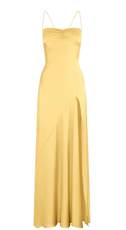 Popular Satin Mermaid Long Evening Prom Dress cc1319