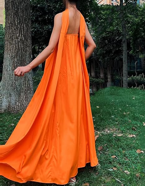 Women's Halter Long Prom Dress Strapless Floor Length Formal Dresses cc559