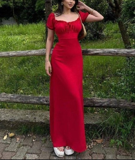 Elegant Red Sweetheart Neck Long Prom Dress Sheath Party Evening Dress cc1887