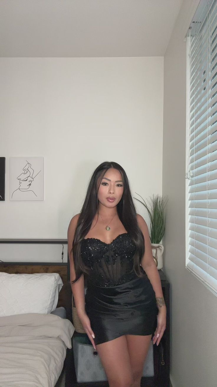 Elegant Sweetheart Neck Sheath Black Short Cocktail Dress 8th Grade Homecoming Dress cc3219