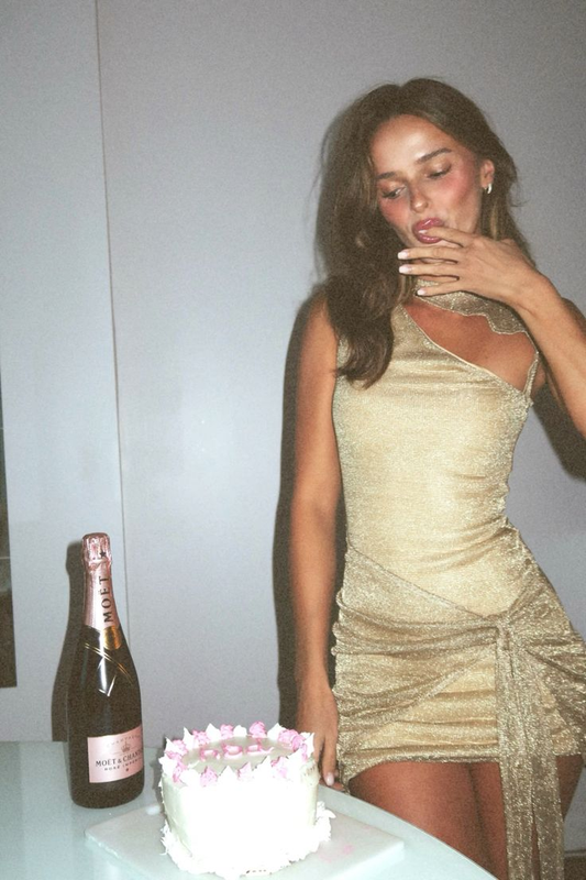 Sexy One Shoulder Sheath Champagne Short Cocktail Dress Birthday Outfits Graduation Homecoming Dress cc3247