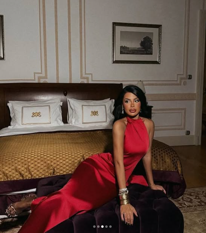 Pretty Red Satin Long Sheath Party Dress Evening Dress cc2665
