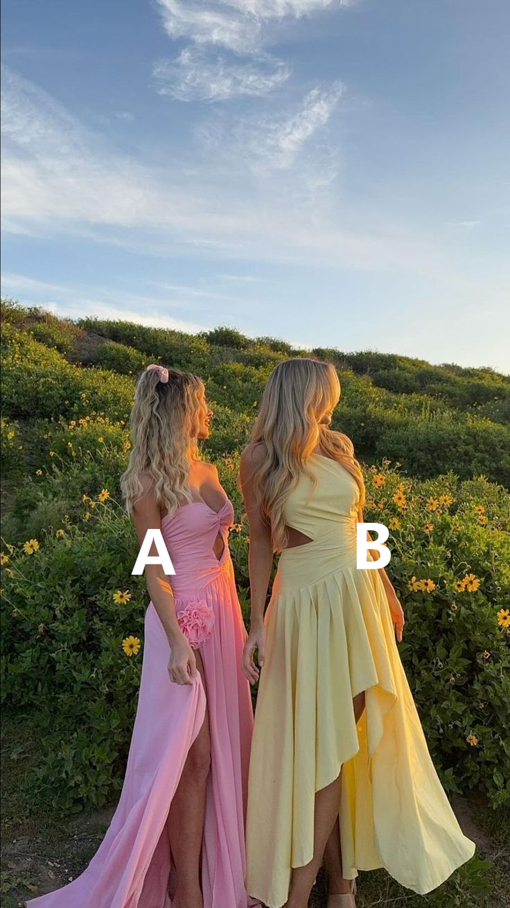 Pretty Satin Long Prom Dress Party Dress cc2305