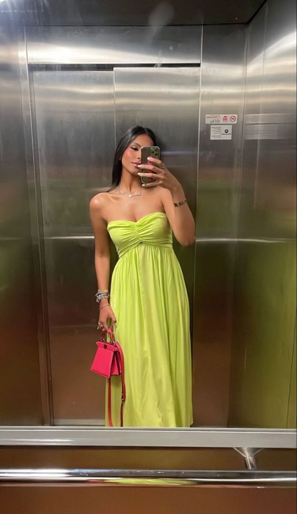 Simple A-line Prom Dress,Summer Beach Dress,Bridesmaid Dress cc1352