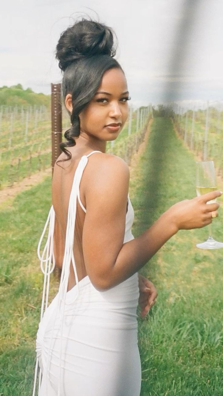 Sexy White Sheath Prom Dress With Open Back,white Wedding Guest Outfit  cc670