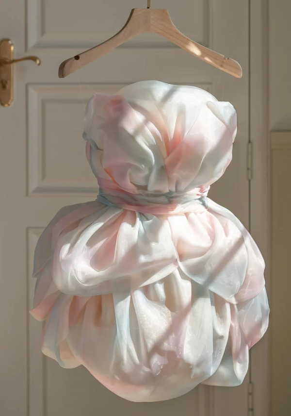 Unique Strapless Organza Birthday Outfits Mini Homecoming Dress cc3131