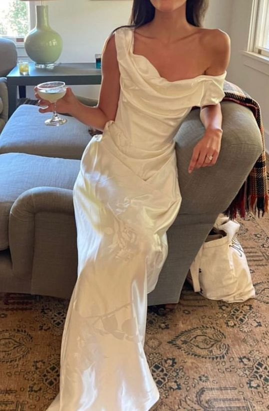 Elegant White Long Prom Dress Evening Dress cc1630