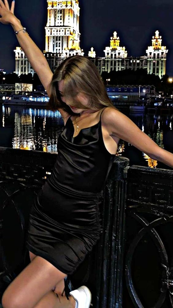 Cute Mini Black Party Dress Spaghetti Straps Party Dress cc127