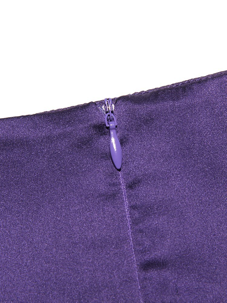 Dark Purple Floor Length Prom Dress Simple Straps Evening Dress c3407