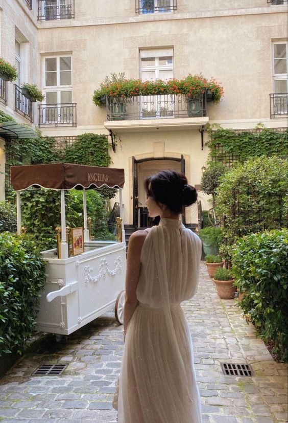 High Neck Simple Prom Dress Charming Formal Dress Chiffon Evening Dress cc279