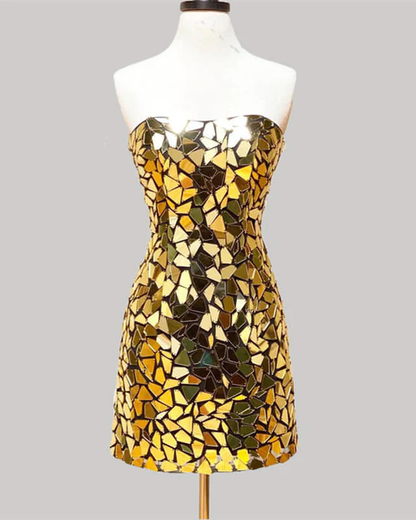 Sparkly Gold Homecoming Dresses Bodyocn c3475