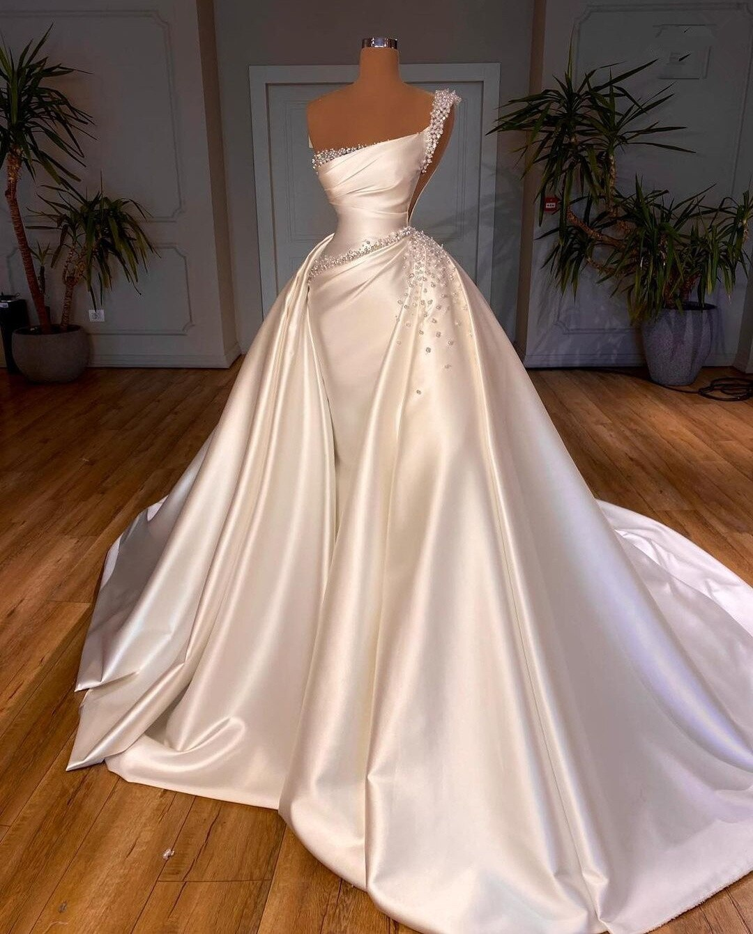 Elegant Women Wedding Dresses prom dress C1996