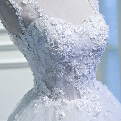 White A line lace short homecoming dress c3215