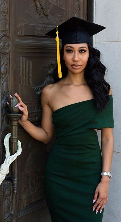 One Sleeve Green Knee Length Party Dress Graduation Dress c3423