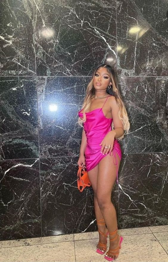 Spaghetti Straps Homeming Dress Sexy Party Dress c3408