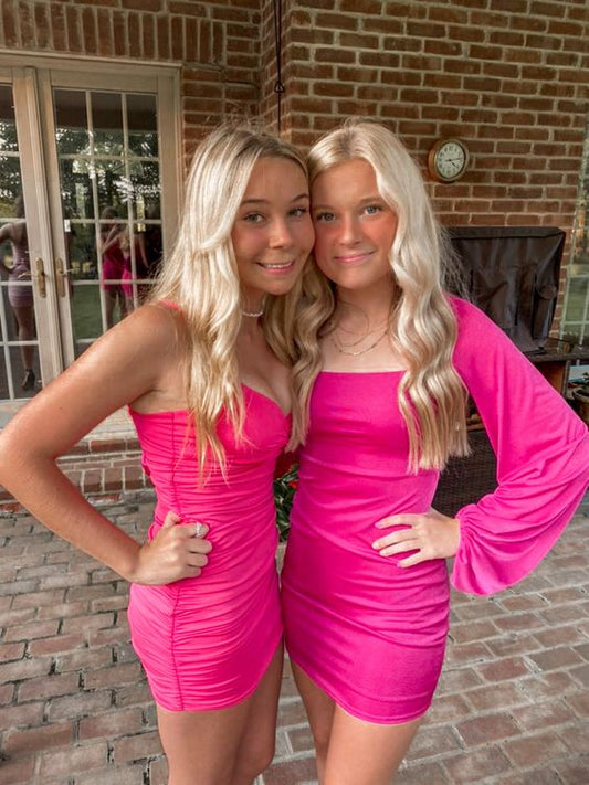 New Arrival Homecoming Dress Freshman Bodycon Dress Different Styles Dress cc42