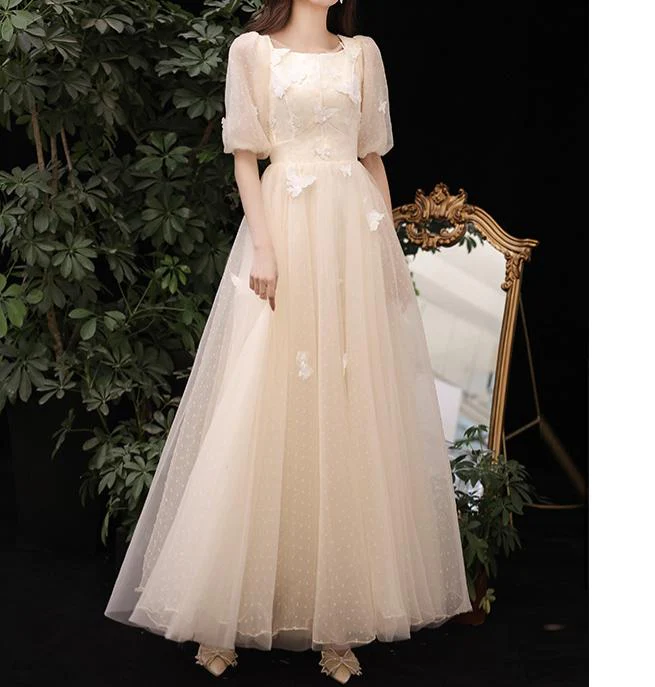 Fairycore Ethereal Butterfly Fairy Prom Evening Dress  c2853