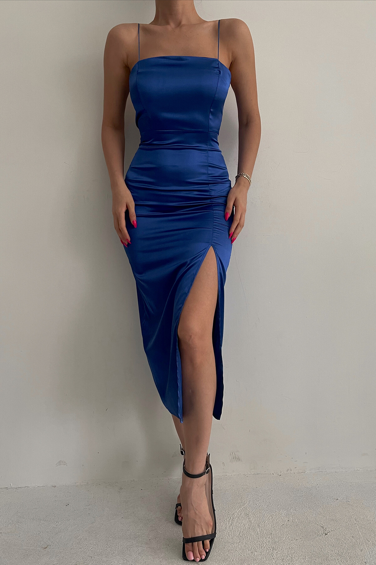 Sexy Sheath Spaghetti Straps Prom Dress Sleeveless Party Dress c2514