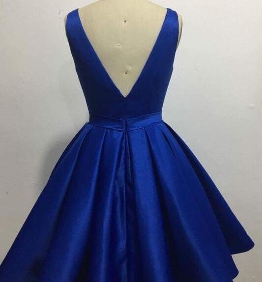 Elegant Homecoming Dress,Royal Blue Homecoming Dresses c2982