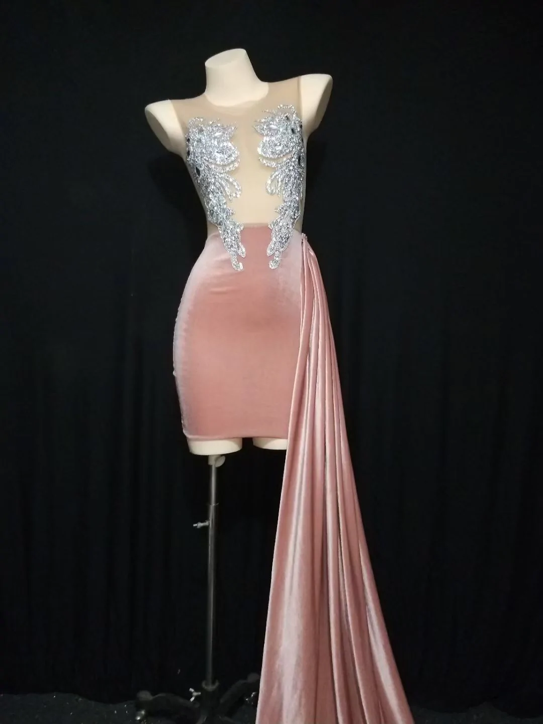 Birthday Behavior Sexy Homecoming Dress Pink Party Dress c2626