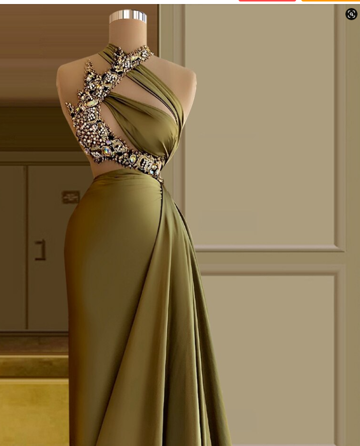 Uniuqe Mermaid Prom Dress ,Chic Long Evening Dress C2023