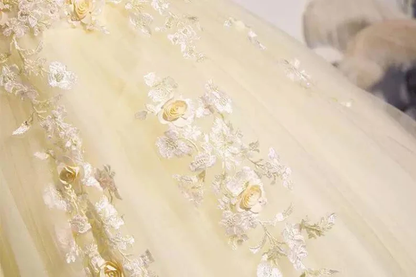 Princess glamour elegance prom dress, fairytale elegance party dress vintage c3256