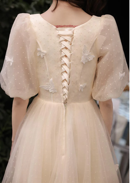 Fairycore Ethereal Butterfly Fairy Prom Evening Dress  c2853