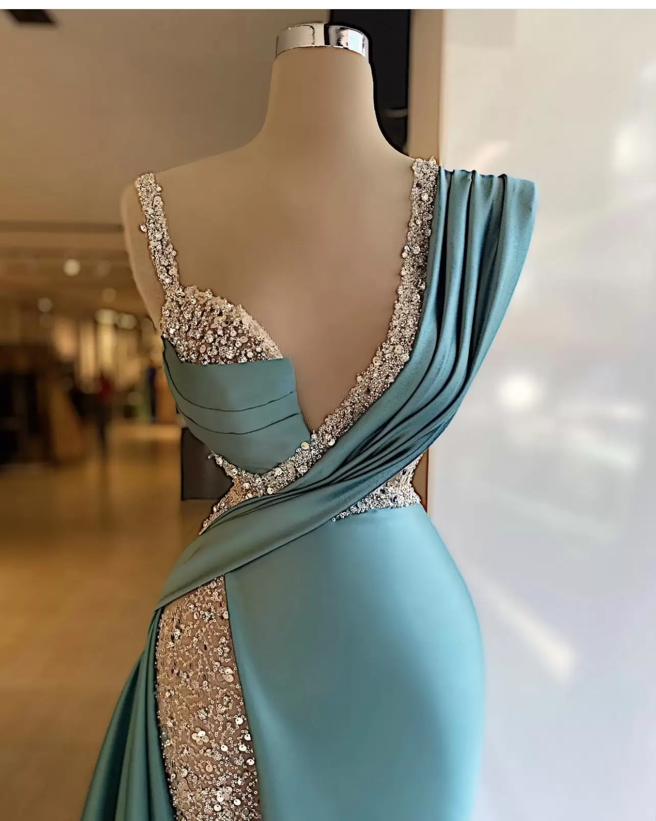 Elegant evening dress Prom dresses long cheap C1669