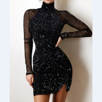 Women'S Slim Pack Hip Club Dress Short Party Dress c3197