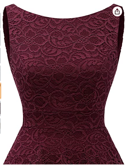 Women Floral Lace Wedding Bridesmaid Dress Formal Cocktail Short Homecoming Dress c2683