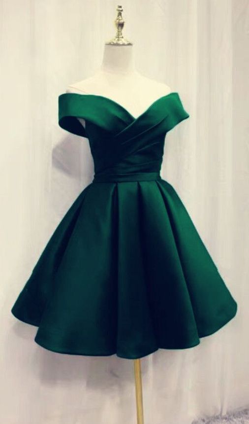 Off Shoulder Short Homecoming Dress Girls Junior Short Prom Gown  C1133