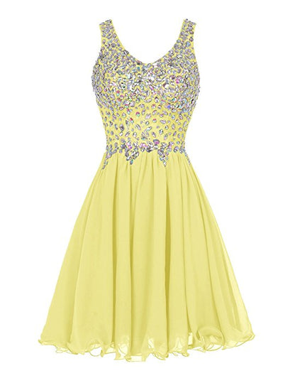Mint Green / Royal Blue/ Yellow Beaded Fashion Homecoming Dress,Sexy Party Dress,Custom Made Homecoming Dress C1882