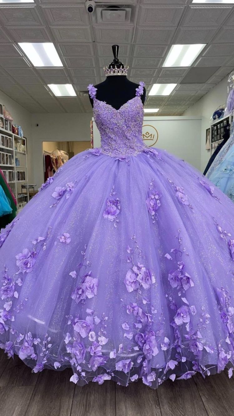 Pretty Quinceanera Dresses, Sweet 16 Dress , Ball Gown With Appliques C1538