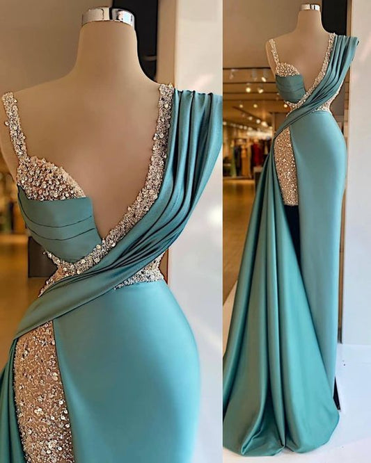 Elegant evening dress Prom dresses long cheap C1669